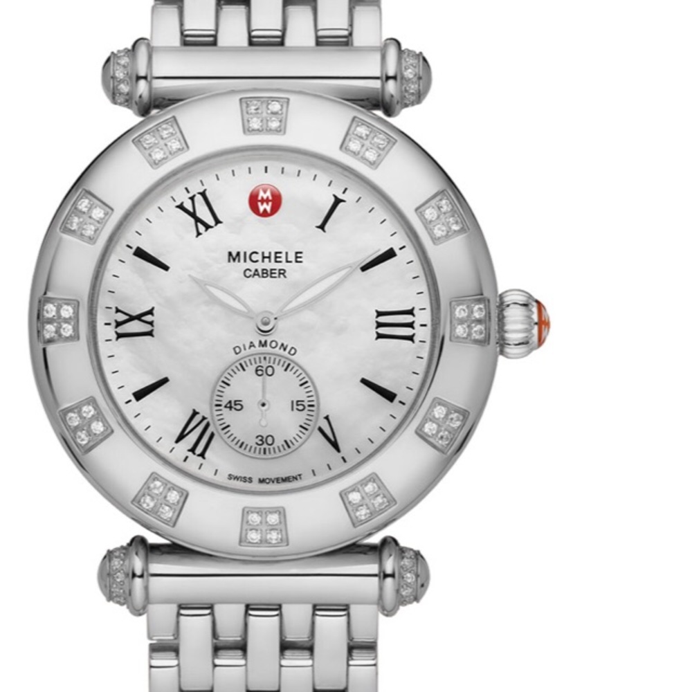 Michele Caber Atlas Diamond watch